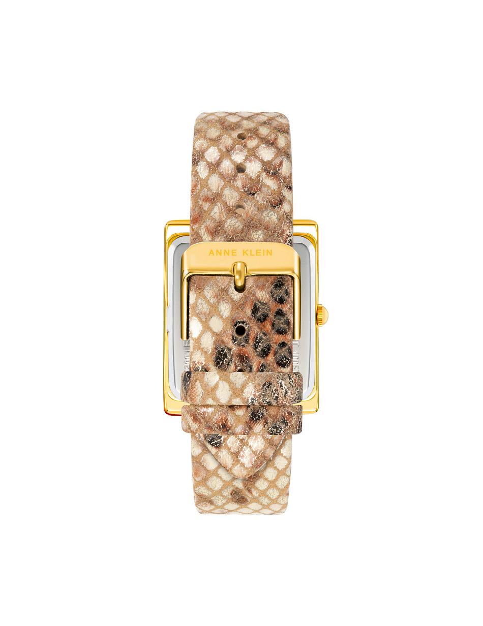 Cuir Anne Klein Rectangular Case Band Watch   | KDW-9102816